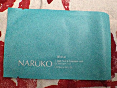 Naruko Apple Seed & Tranexemic Acid Cheek Spot Mask