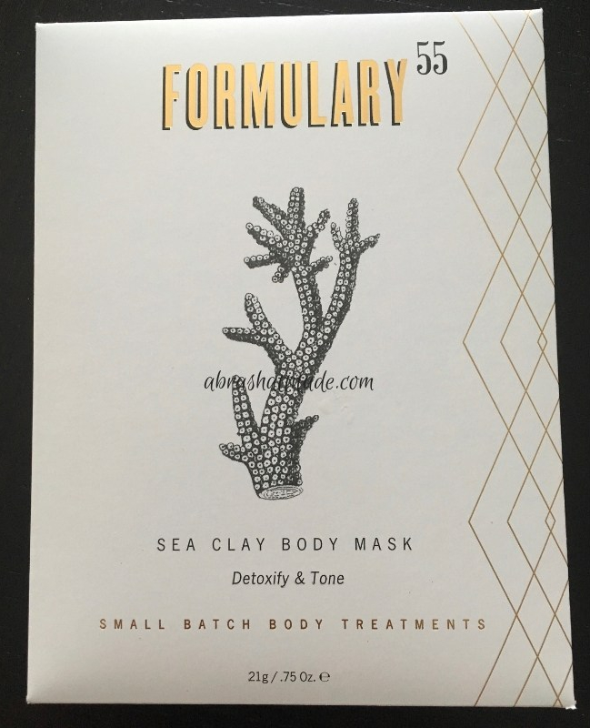 Formulary 55 Sea Clay Body Mask
